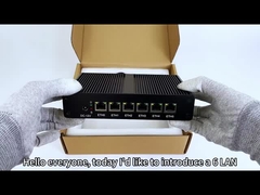 X26G 4405U Firewall Mini PC con 6 porte LAN