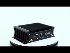 Mini PC industriale senza ventola con processore Intel Core Series con doppia LAN e doppia COM