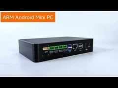 Dual LAN 4COM ARM RK3568 PC industriale DDR4 8G EMMC 16G Android 11 Mini PC incorporato