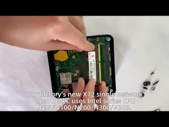 Intel DDR4 Mini PC portatile con ventilatore di raffreddamento WiFi Dual HD Supporta Display 4K