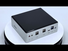 Intel Core I5 4210U 2 Core PC industriale con doppia LAN doppia COM e ventilatore