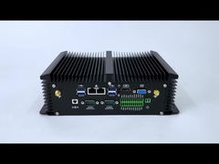 PC senza ventilatore industriale incorporato con supporto per moduli 3G e 4G con doppia LAN e doppia COM