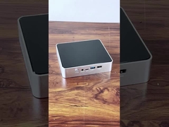 Intel N100 Supporto 16GB con ventilatore e 4 USB 2 LAN 2 HDMI Mini PC