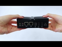 Processore Intel Celeron J6412 con 16GB di RAM DDR4 e 2 PC Fanless Industriali HD