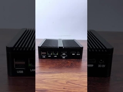 Intel Celeron J6412 con Dual Ethernet Dual COM DDR4 16GB RAM PC industriale