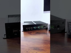 Processore Intel Core I7-6500U con quattro LAN e doppie COM Mini PC industriale