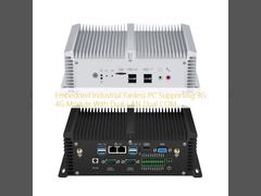 PC industriale senza ventola 3G 4G doppia LAN doppia COM