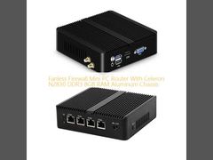 Router mini PC senza ventola Velocità di rete sicura