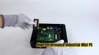 PC industriale con processore Intel Core i7 8650U con 6 COM 2 LAN 14 GPIO