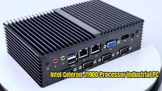 PC industriale con processore Intel Celeron J1900 X26G con 7COM 2LAN