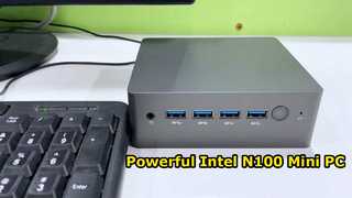 Intel N100 Processore Dual LAN Mini PC Con Quattro USB DDR4 46GB RAM Per Home Office