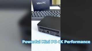 Mini PC con processore Intel N250 con 1 porta Gigabit Ethernet 2HD-MI 1Type-C per ufficio domestico e giochi