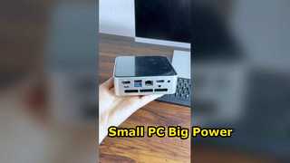 Mini PC con processore AMD Ryzen R3 4300U con 1 porta RJ45 Gigabit Ethernet 2 HD-MI 1 Type-C