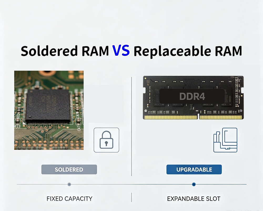 Ultimi blog aziendali su RAM Saldato VS RAM Sostituibile: Un Confronto Approfondito del Potenziale di Aggiornamento dei Mini PC