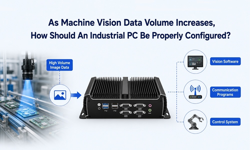 Ultimi blog aziendali su Con l'aumento del volume dei dati della visione artificiale, come dovrebbe essere configurato correttamente un PC industriale?