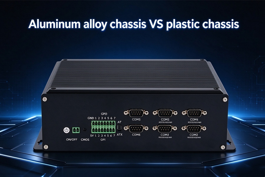 Ultimi blog aziendali su Aluminum alloy chassis VS plastic chassis: Differences in heat dissipation and shielding for industrial PCs