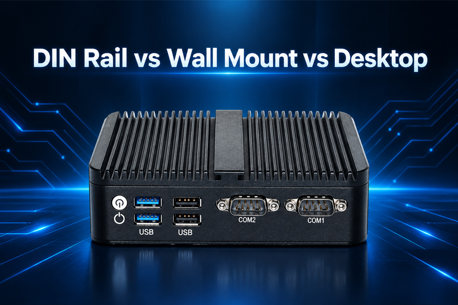 Ultimi blog aziendali su DIN Rail vs Wall Mount vs Desktop: Choosing the Right Mounting for Your Industrial Mini PC