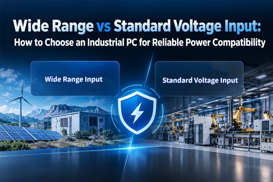 Ultimi blog aziendali su Wide Range vs Standard Voltage Input: How to Choose an Industrial PC for Reliable Power Compatibility