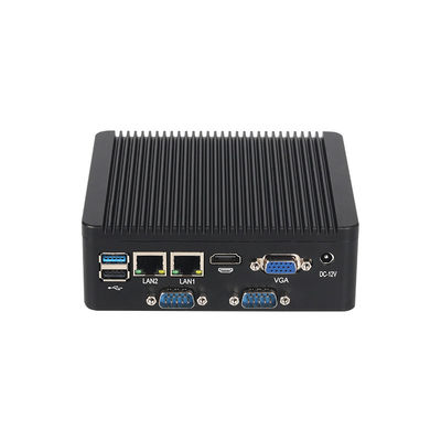 Intel Pentium J2900 PC industriale con doppia LAN 4 COM supporto doppio schermo