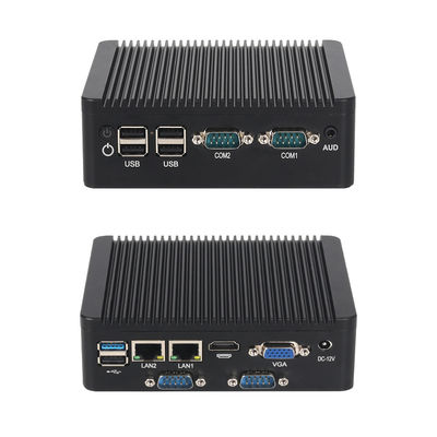 Dual LAN 4 COM Industrial Mini PC con processore Intel Celeron N2840 e DDR3L