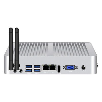 Intel Core i7 Series Mini PC con Dual LAN Dual COM e Single Channel DDR3L RAM