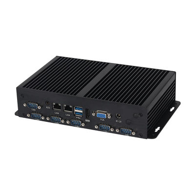 comprare Dual LAN 6COM senza ventole Intel Mini PC Core Series Celeron 3855U Processori con SSD MSATA online manufacture