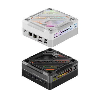 comprare AMD Ryzen R7 7840HS Mini PC Dual LAN DDR5 64GB Gaming Mini PC con luce online manufacture
