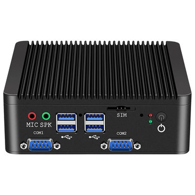 comprare Industrial Intel Celeron N4000 Mini PC RS485 Linux DDR4 8GB Mini Computer senza ventole online manufacture
