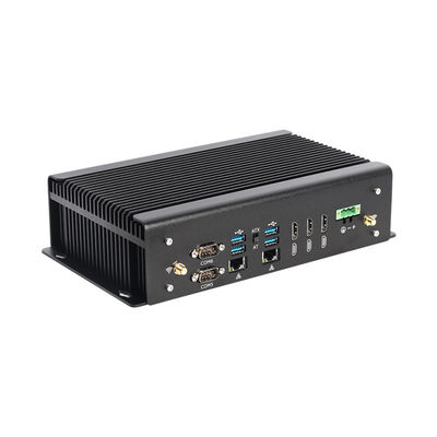 comprare PC industriale senza ventilatore DDR4 Intel 11th Gen Core i7 10870H Mini PC con GPIO Dual LAN 6COM online manufacture