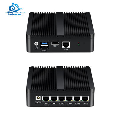 comprare 6 Gigabit Ethernet RJ45 J1900 Firewall Router Ubuntu Desktop Router con WiFi online manufacture
