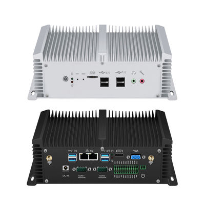 comprare PC senza ventilatore industriale incorporato con supporto per moduli 3G e 4G con doppia LAN e doppia COM online manufacture