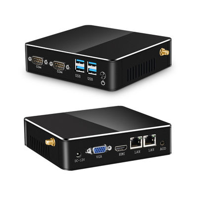 comprare Intel Celeron J1900 Dual LAN Industrial PC Dual COM DDR4 16GB RAM Fanless Computer online manufacture