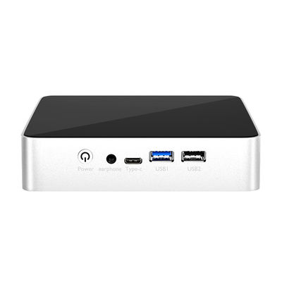 comprare Mini PC Intel N100 con supporto ventola, 16GB DDR4, 4 USB, 2 LAN, 2 HDMI fabbricazione online