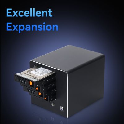 comprare Enclosure di archiviazione NAS Server N2940 Single Network a quattro alloggiamenti fabbricazione online