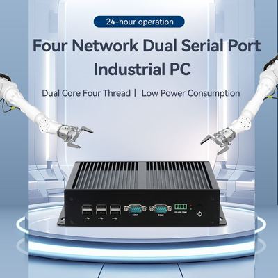 comprare Intel Core I7-6500U Processor With Four LAN and Dual COMs  Industrial Mini PC fabbricazione online