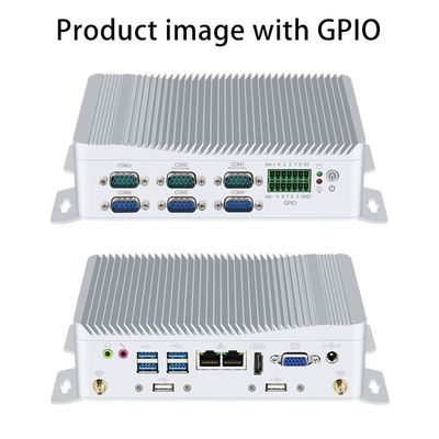 comprare Mini PC industriale con processore Intel N100, doppia LAN, sei porte COM e DDR5 fino a 16GB fabbricazione online