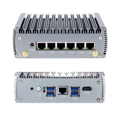 comprare Intel Celeron J6412 PC con sei LAN One COM e 4 USB Mini Computer fabbricazione online