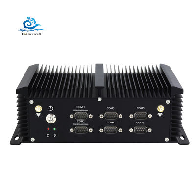 comprare Intel Core i5-4200U Industrial Mini PC con 6*RS232 RS422 RS485 8*USB e IP68 Computer incorporato senza ventilatore fabbricazione online