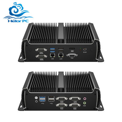 comprare Fanless Aluminum Industrial PC with Intel Core i5-4200U Compact Embedded Computer for Harsh Environments online manufacture
