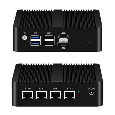 comprare Celeron N5105 Processor With Four LAN and 1HDMI 1DP Network Mini PC fabbricazione online