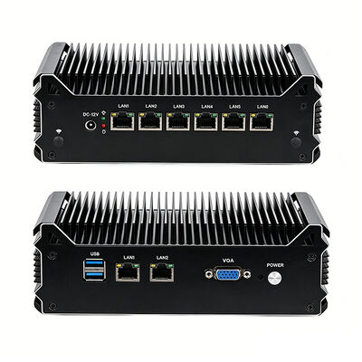 comprare Firewall 8 Intel 1211AT Gigabit Ethermet Ports Soft Router Intel Celeron 3865U Processore DDR4 2 USB 3.0 Mini PC fabbricazione online