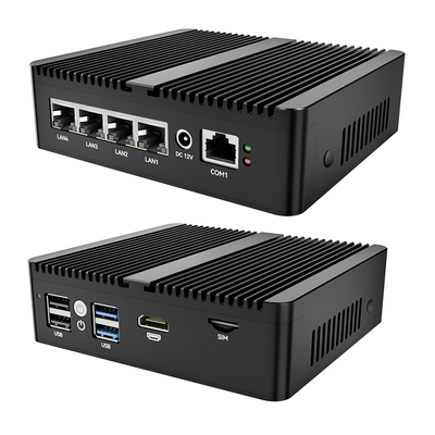 comprare Mini PC Processore Intel Celeron N5105 DDR4 4 Intel I225AT Gigabit LAN 4 USB Router morbido ad alte prestazioni fabbricazione online