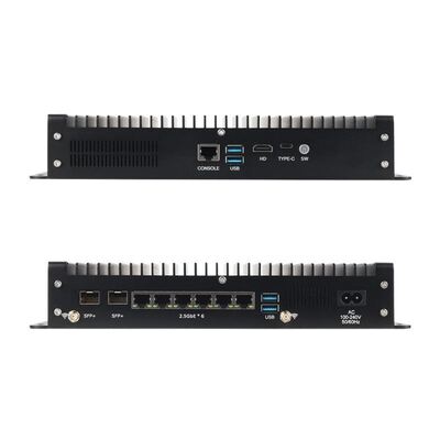 comprare Soft Router con processore Intel Core I5 1235U 6 porte LAN e 2 porte ottiche 10G SFP per uffici e fabbriche aziendali fabbricazione online
