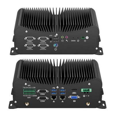 comprare PC industriale con processore Intel Core i7 8650U con 6 COM 2 LAN 14 GPIO fabbricazione online