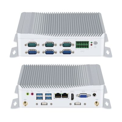 Acquistare Intel Celeron J1900 PC industriale senza ventole con doppio COM GPIO e DDR3L 8G fabbricazione online