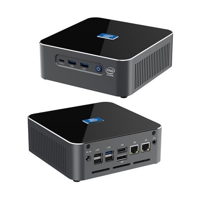 Acquistare Intel Core I7 13700H Mini PC DDR5 Dual LAN 3 schermo 4K Display Mini PC con ventola fabbricazione online