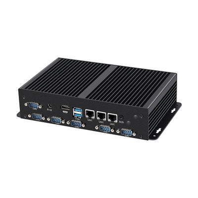 Mini computer industriale senza ventole Intel Core Series processore 1115G4 3LAN 6COM DDR4 RAM
