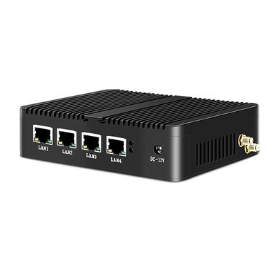 4 LAN DDR3L Firewall Router Mini PC senza ventole Intel Celeron Serie J1900