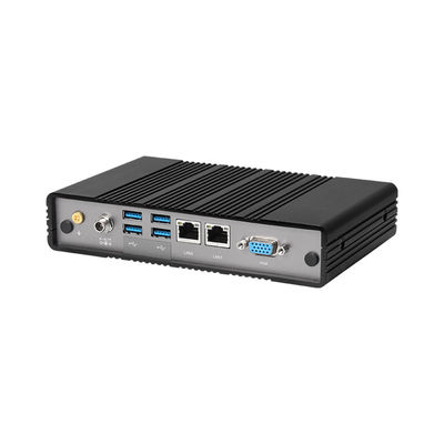 Intel Atom E3940 DDR3L 8GB PC industriale Dual LAN Dual COM Mini Computer senza ventole