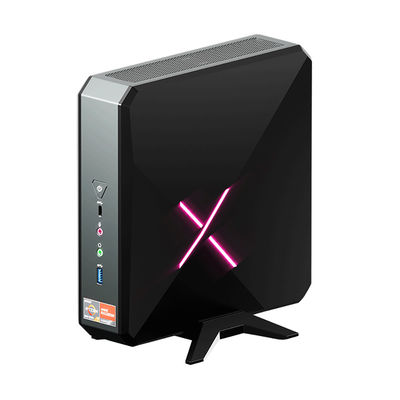 Fanless Ryzen R7 5800H Gaming Mini PC Con DDR4 32G 3200MHz E Dual Ethernet